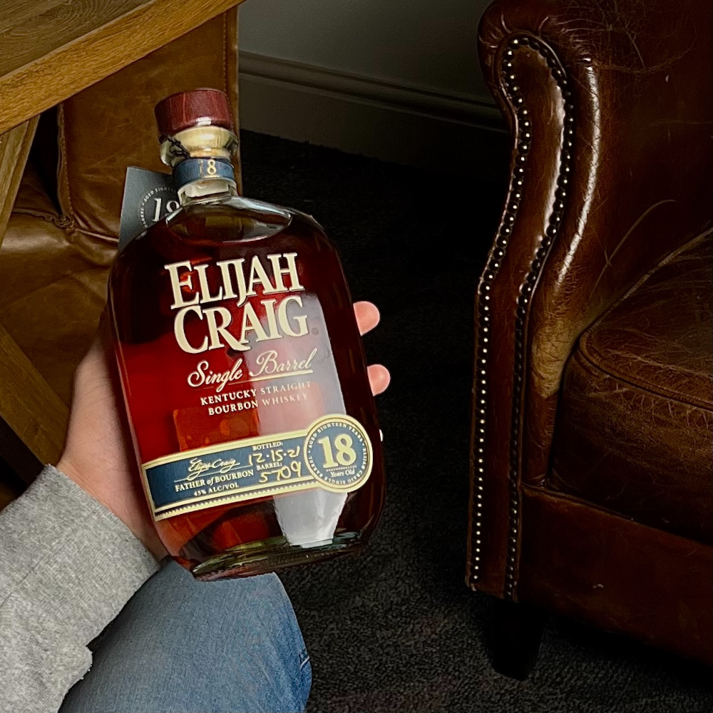 Elijah Craig 18 Year Old Single Barrel - 45% 70cl