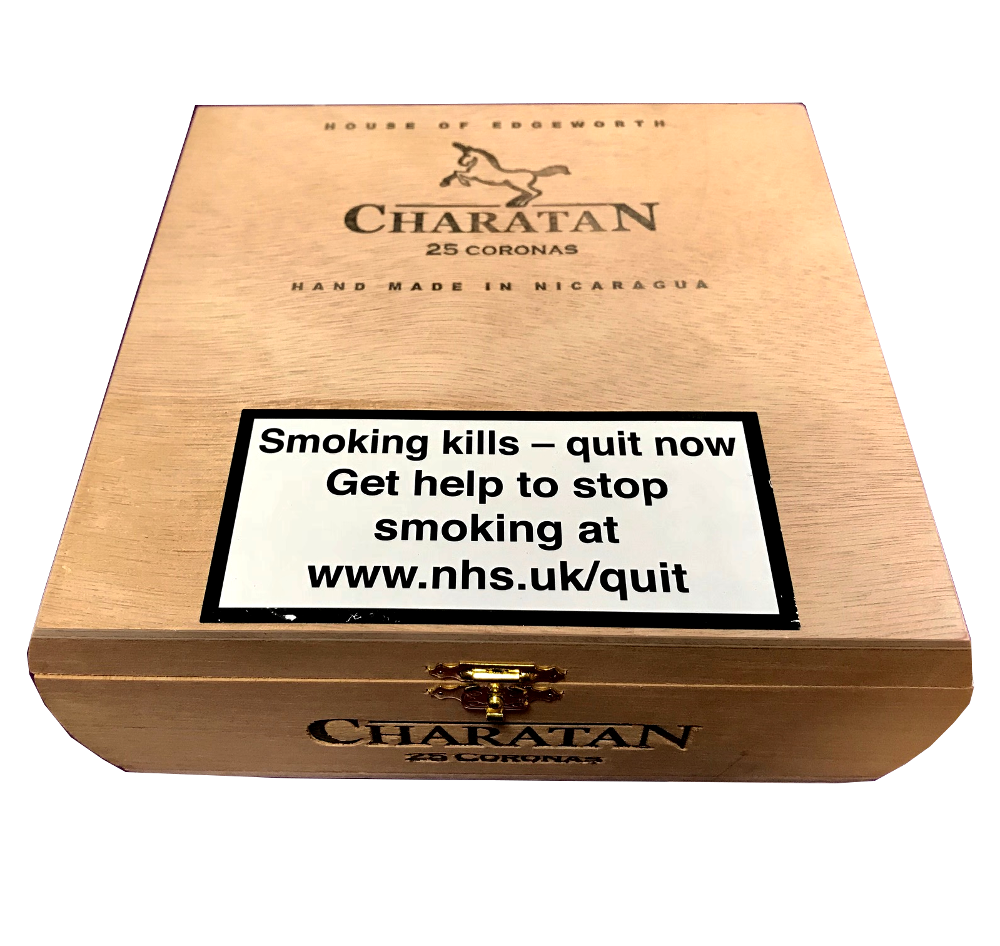 Empty Charatan Corona Cigar Box