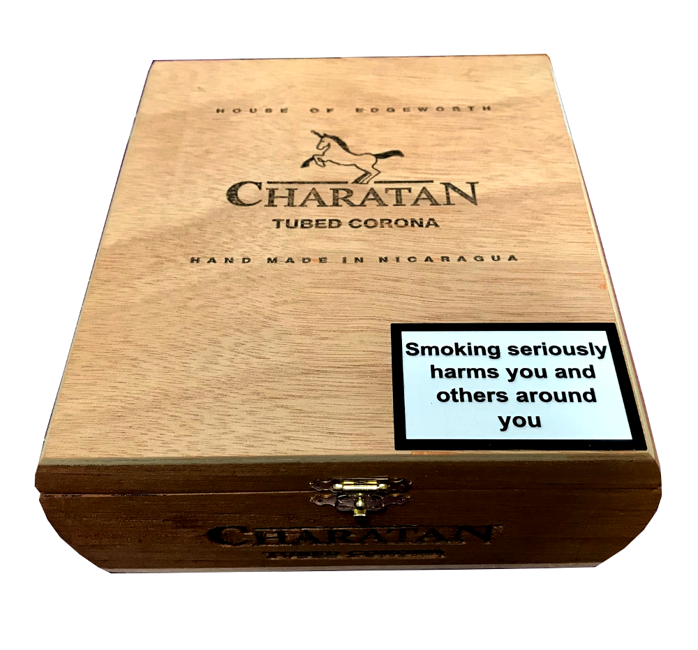Empty Charatan Tubed Corona Cigar Box