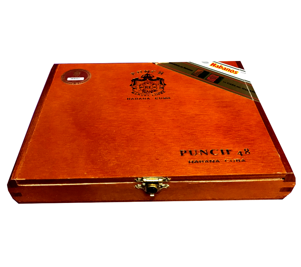 Empty Punch 48 Cigar Box