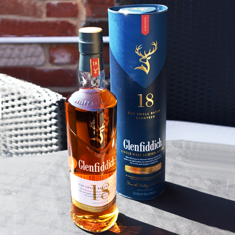 Glenfiddich 18 Year Old Single Malt Scotch Whisky - 70cl 40% Glenfiddich 18 Year Old Single Malt Scotch Whisky - 70cl 40%