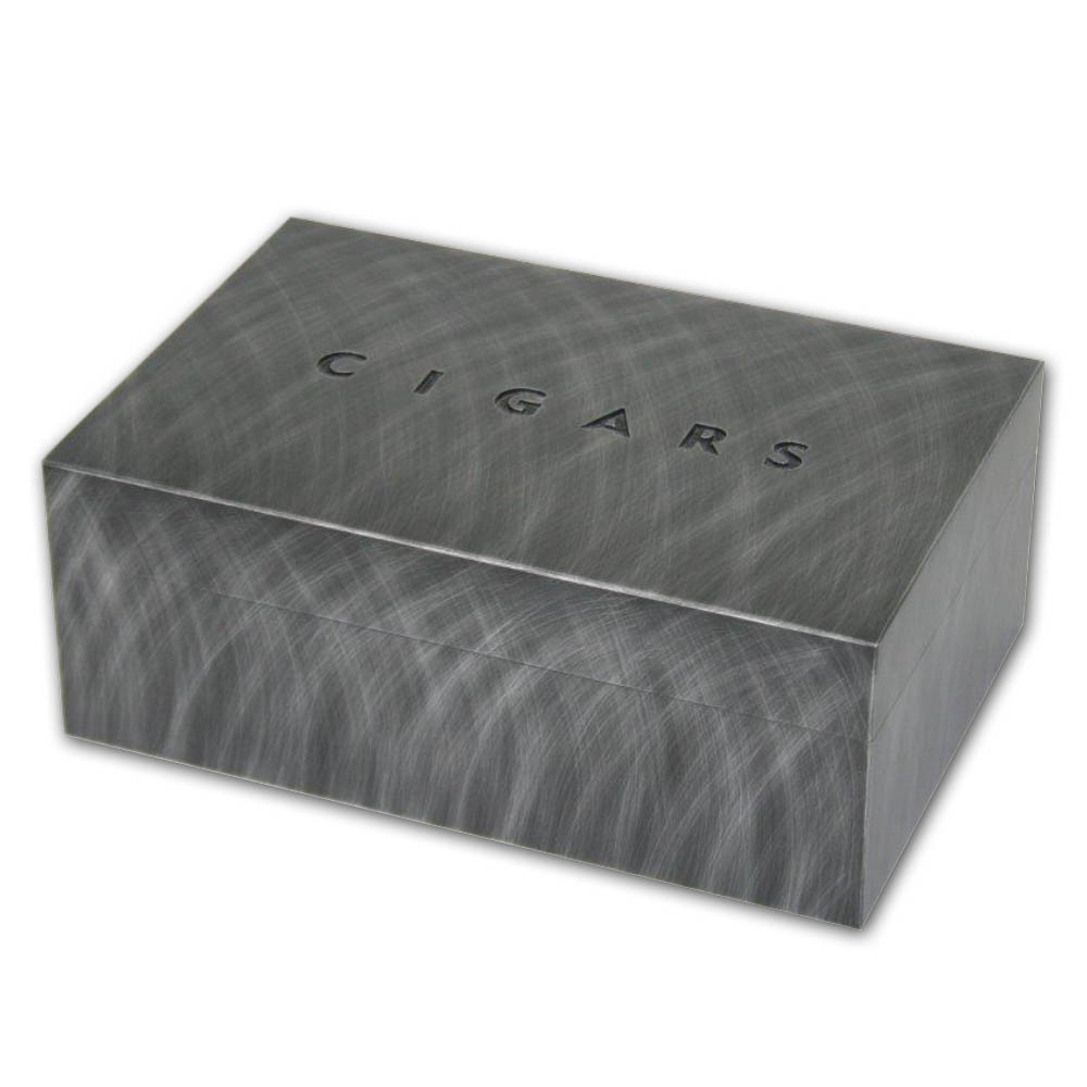 Gentili Cigar Humidor Graphite 30 cigars capacity