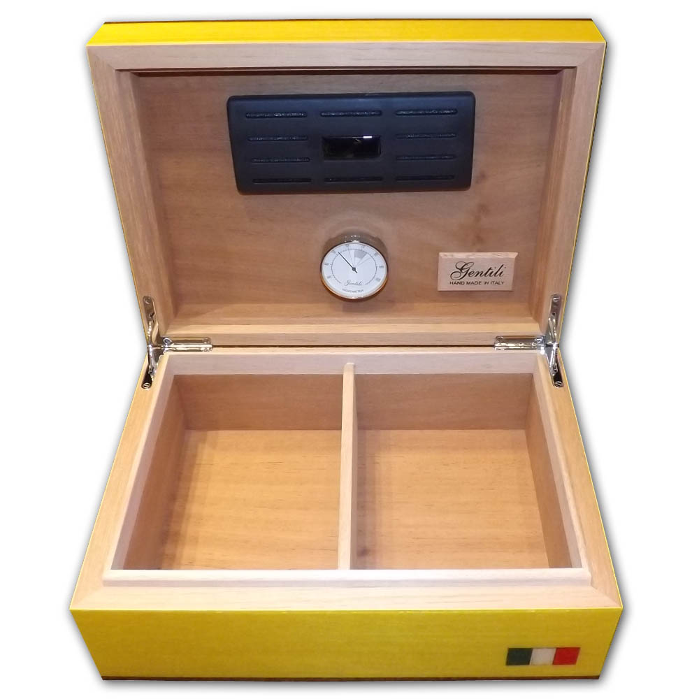 Gentili Cigar Humidor Fiat Inlay 30 cigars capacity