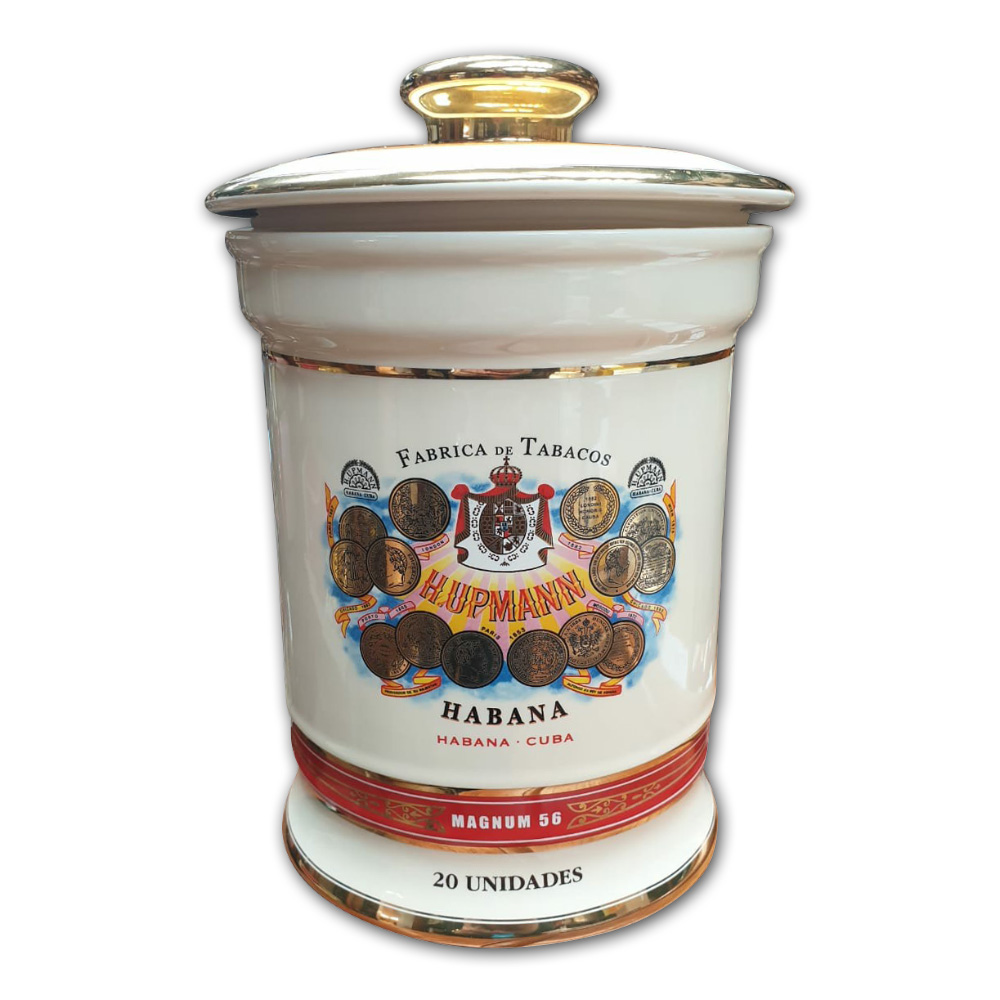 H. Upmann Magnum 56 Cigar Ceramic Jar of 20