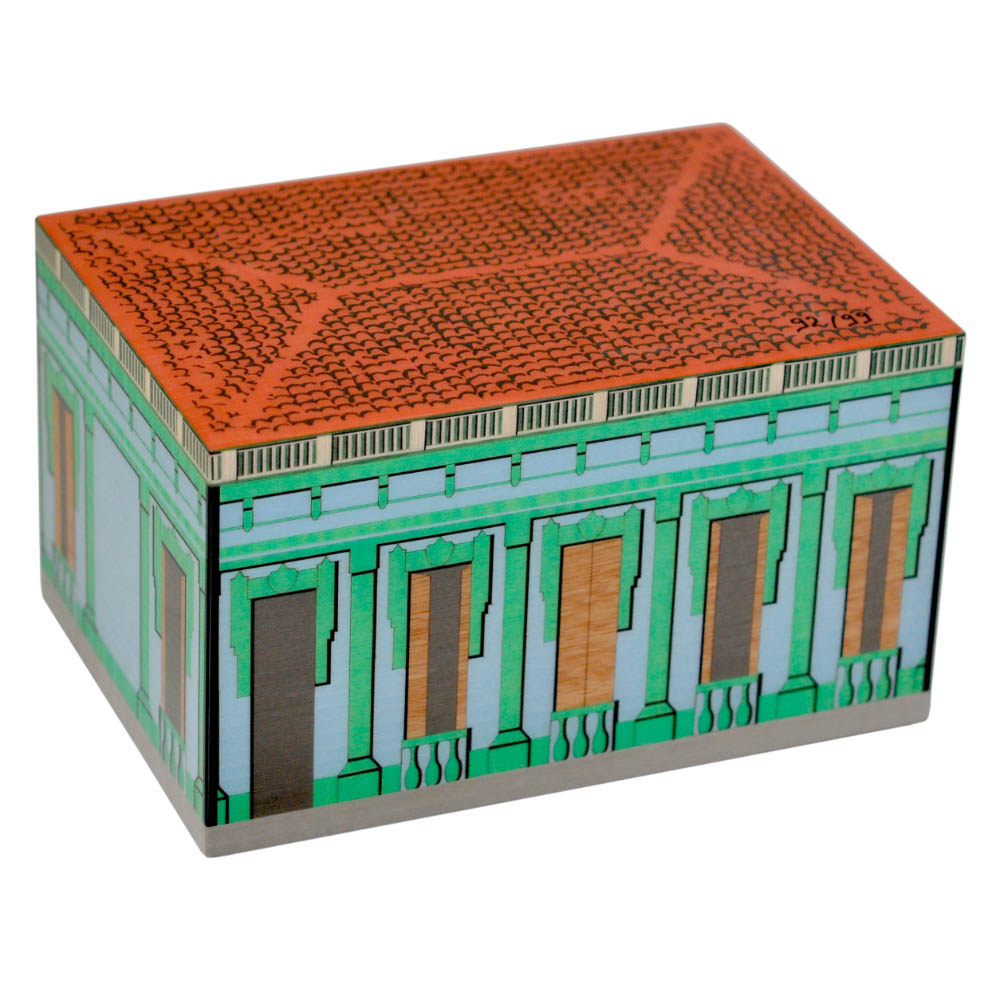 Elie Bleu Casa Cubana Collection Cigar Humidor 30 cigars capacity