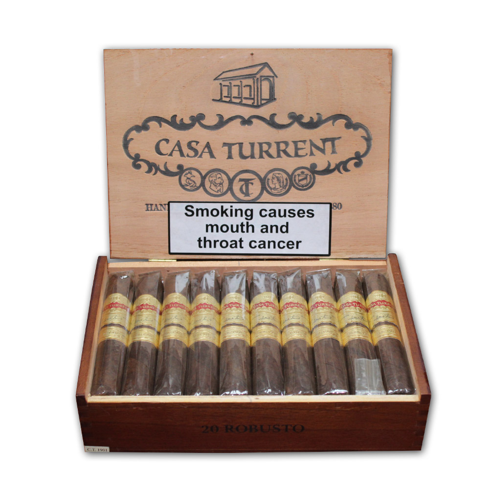 Casa Turrent 1901 Robusto Cigar - Box of 20