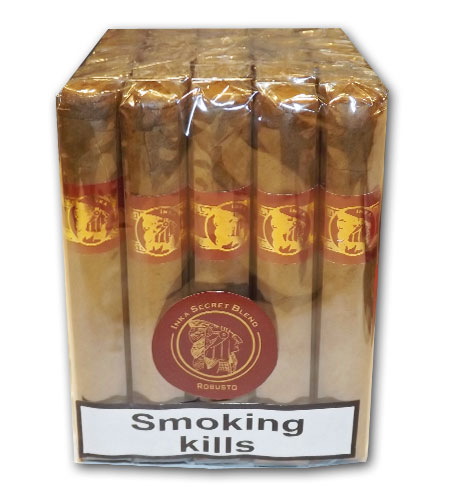 Inka Secret Blend Red Robusto Cigar - Bundle of 25