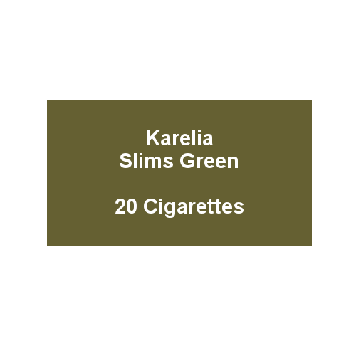 Karelia Slims Green - 1 Pack of 20 cigarettes (20)