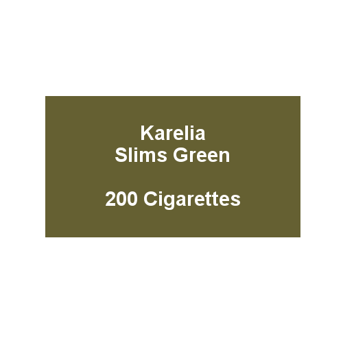 Karelia Slims Green - 10 Packs of 20 cigarettes (200)