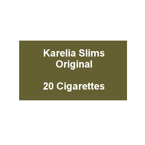 Karelia Slims Original - 1 Pack of 20 cigarettes (20)