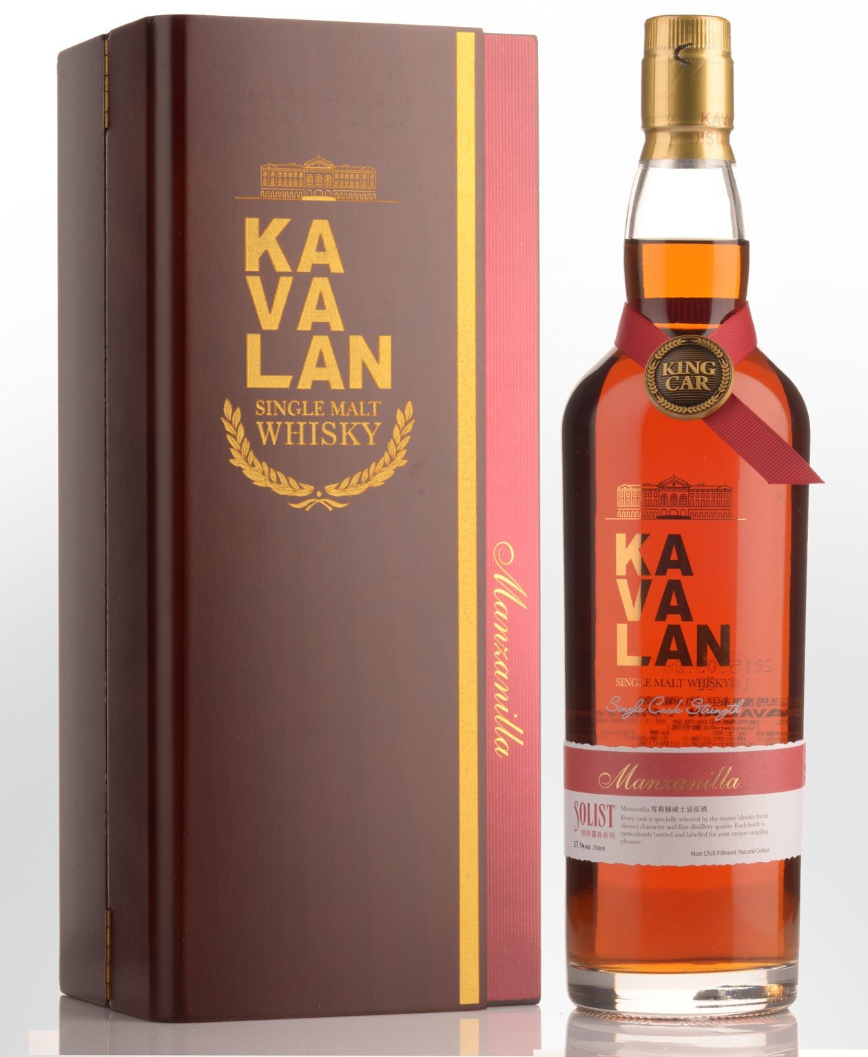 Kavalan Solist Manzanilla Single Malt Whisky - 70cl 57.8%