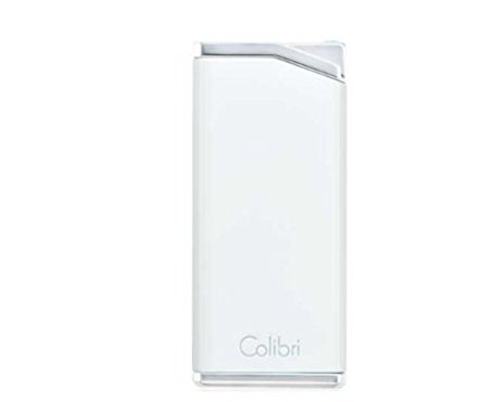 Colibri Delta Soft Flame Cigar Lighter - White