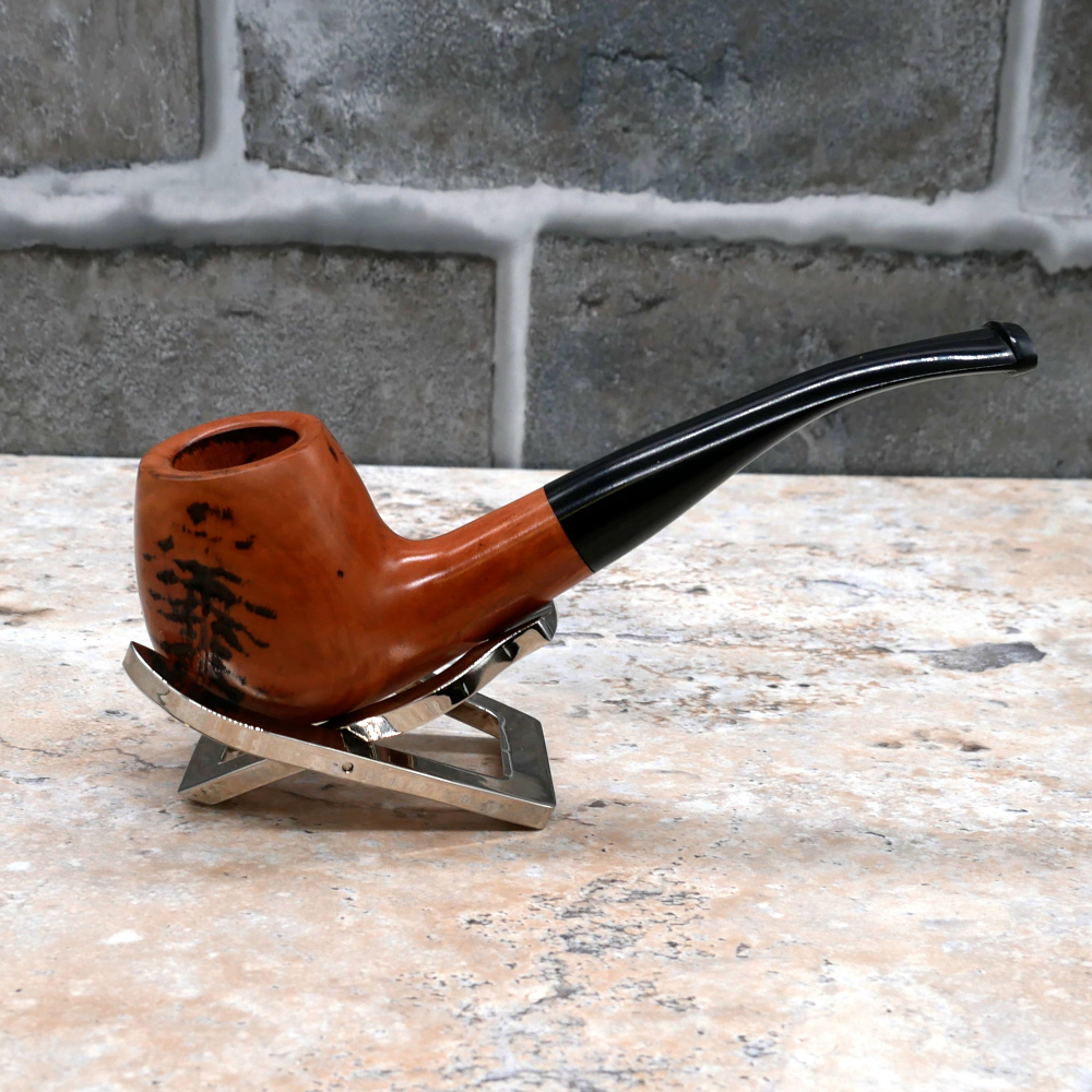 London Made Metal Filter Brown Fishtail Pipe (LM28)