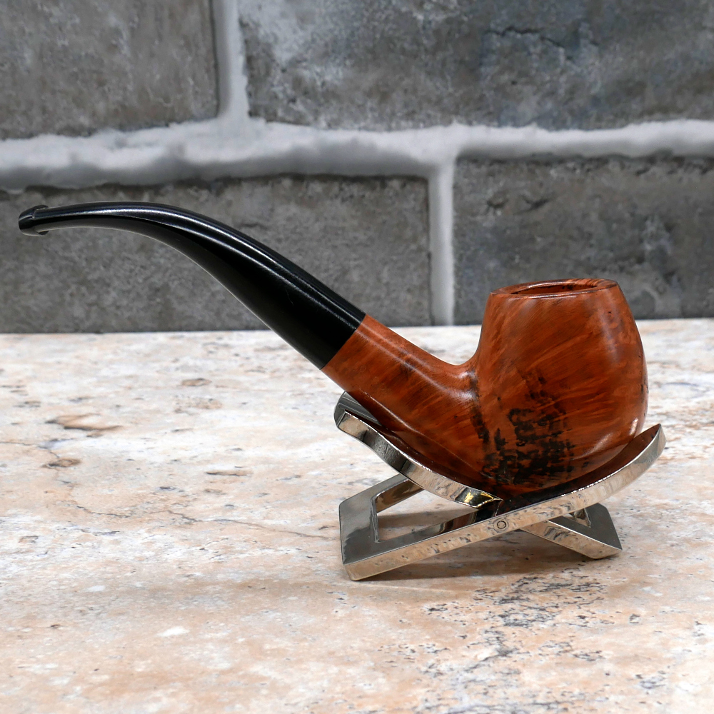 London Made Metal Filter Brown Fishtail Pipe (LM30)