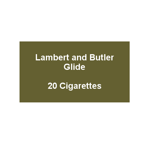 Lambert & Butler Glide - 1 Pack of 20 Cigarettes