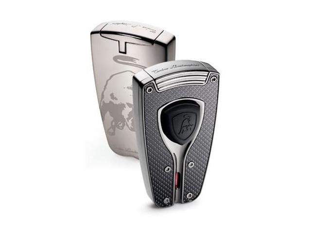 Lamborghini Forza Black Carbon Fiber Torch Lighter