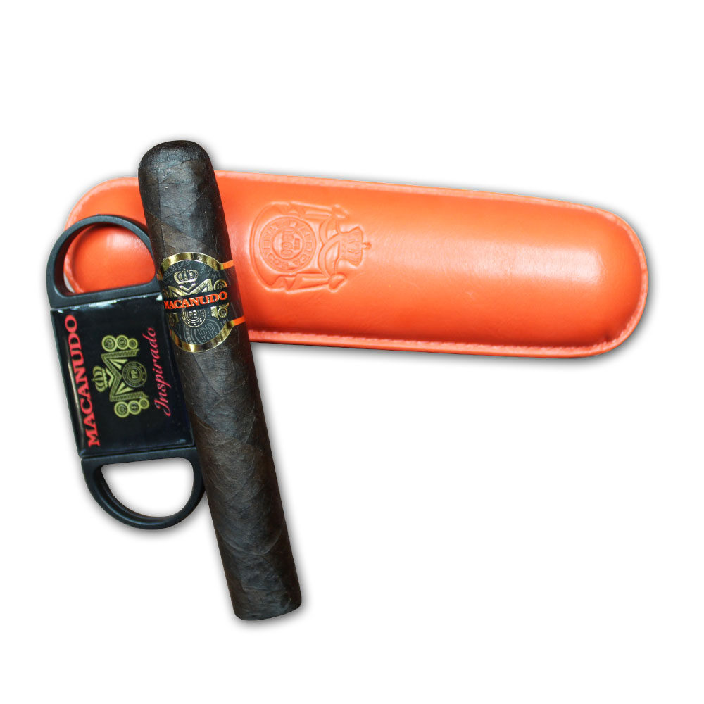 Macanudo Inspirado Black Robusto and Accessories Sampler