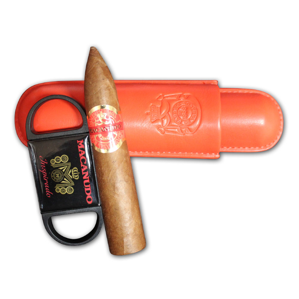 Macanudo Inspirado Petit Piramide and Accessories Sampler