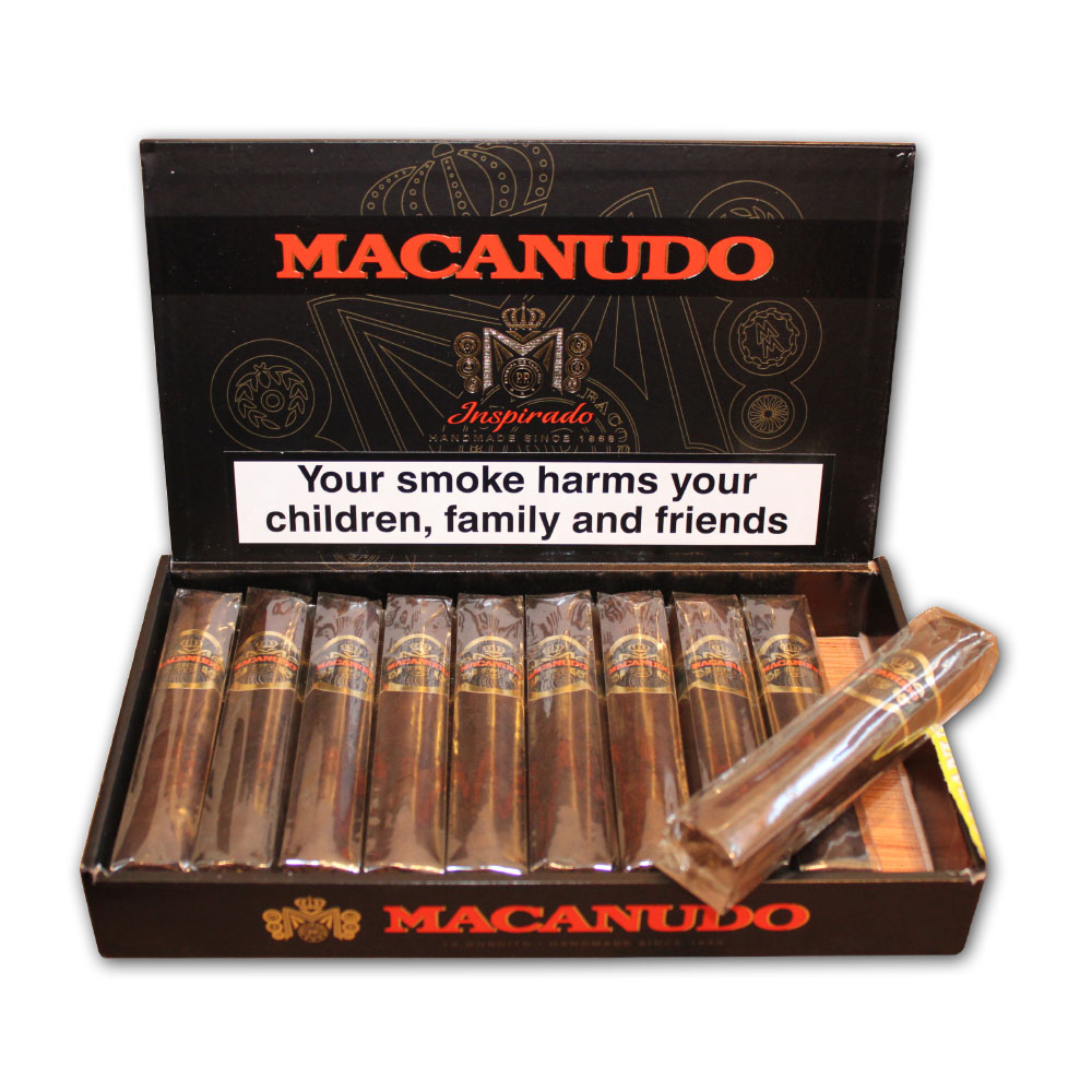 Macanudo Inspirado Black Gordito Cigar - Box of 10