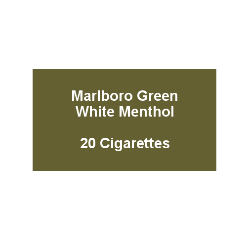 Marlboro Green - 1 pack of 20 Cigarettes (20)