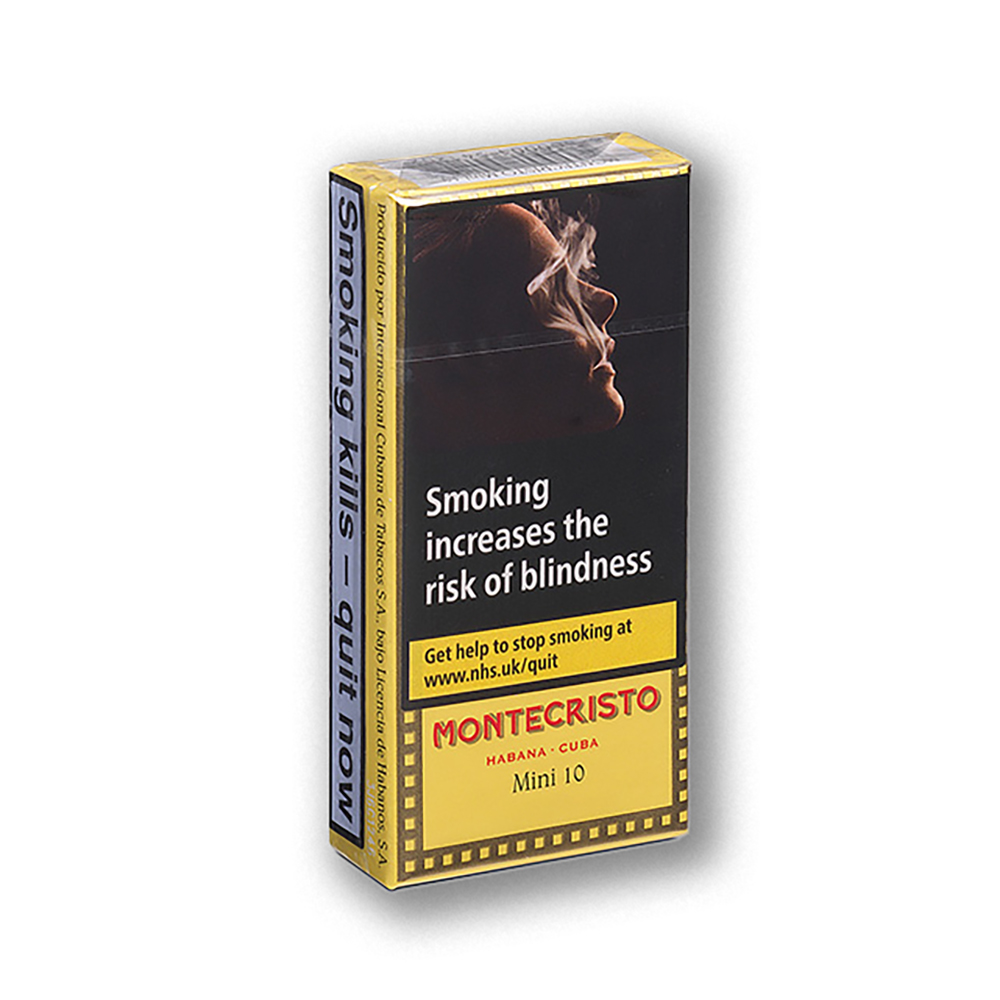 Montecristo Mini Cigarillos - 1 x Pack of 10