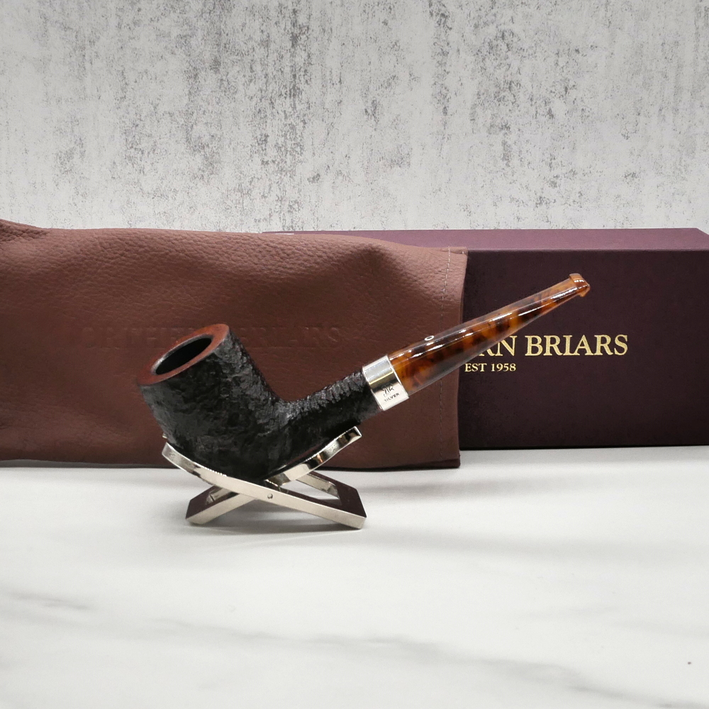 Northern Briars Rox Cut Regal G4 Bandad Billiard 9mm Fishtail Pipe (NB147)