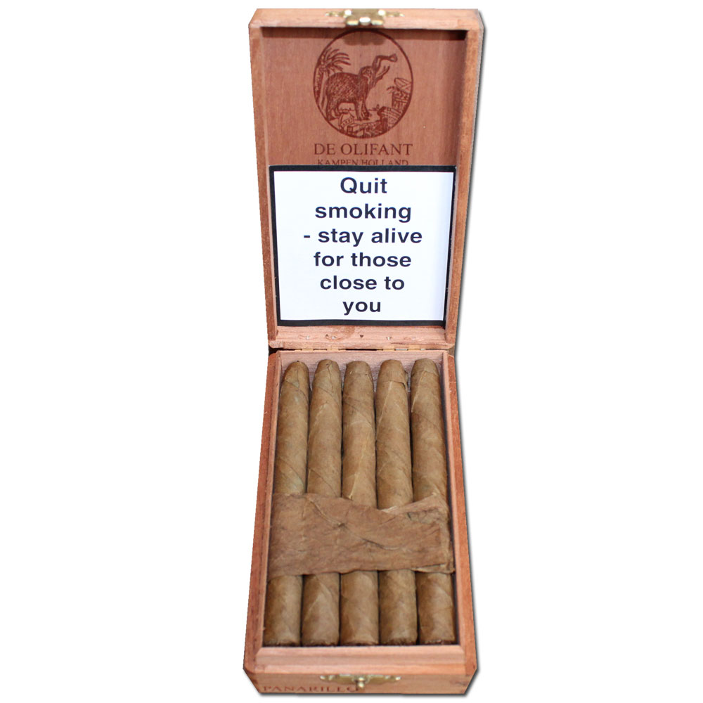 De Olifant Slim Panatella - Panarillo Cigar - Box of 10