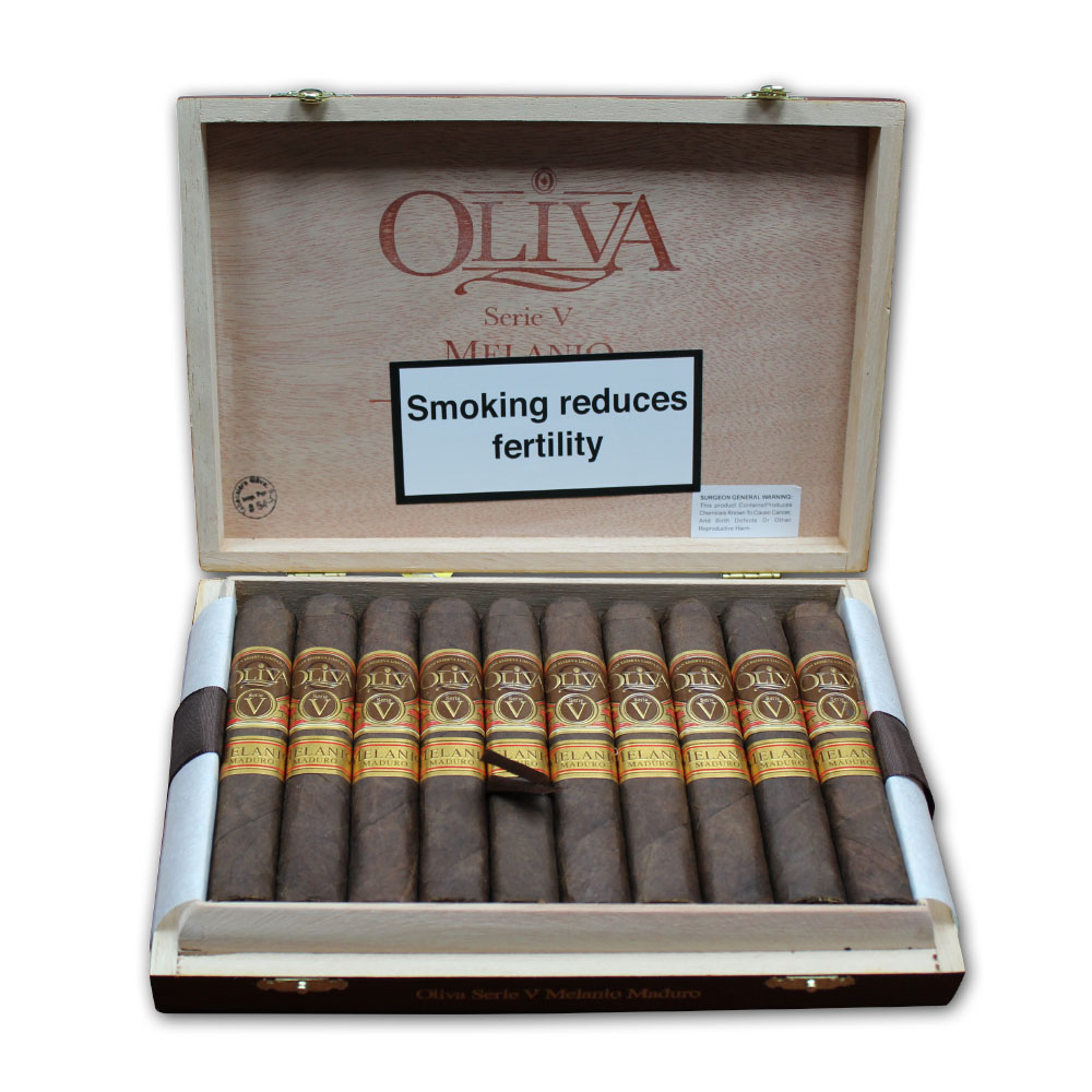 Oliva Serie V - Melanio Gran Reserva Maduro Robusto Cigar - Box of 10 (End of Line)