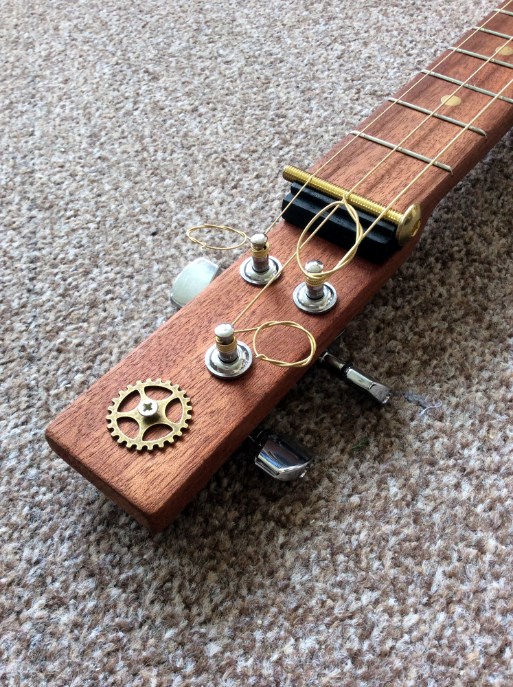 Handcrafted Oliva Cigar Box Guitar