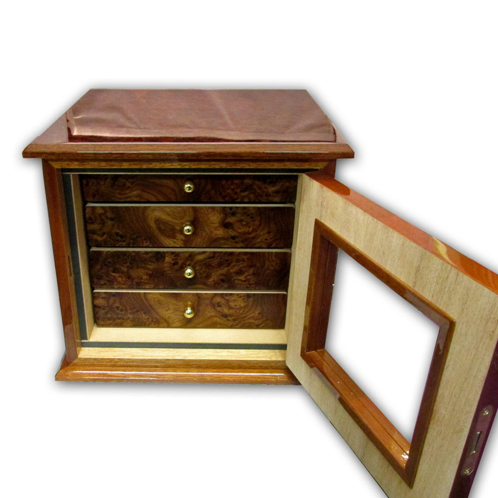 Gentili Olmo Cabinet Humidor With 4 Drawers