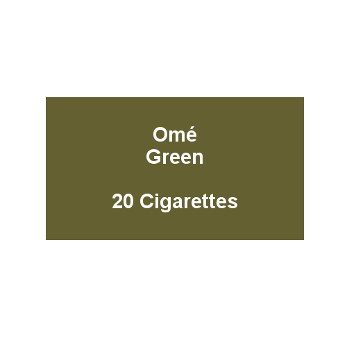 Ome Green Superslims - 1 pack of 20 cigarettes (20)