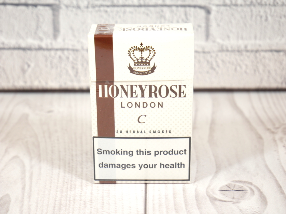 Honeyrose London C (Formerly Chocolate) Flip Top - 1 Pack of 20 Herbal Cigarettes (20)