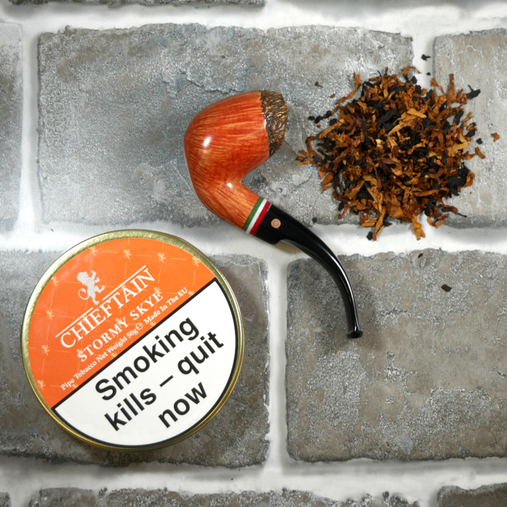 sky tobacco corporation Chieftain Stormy Skye Pipe Tobacco 50g Tin