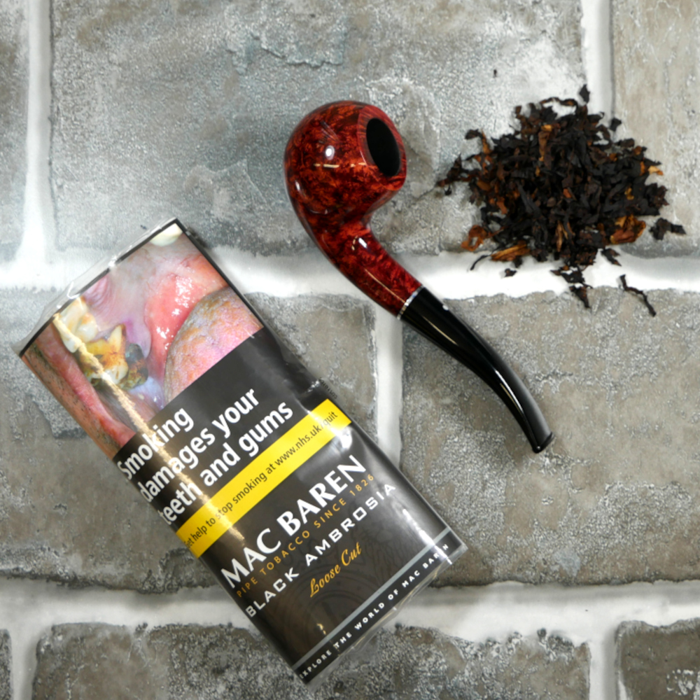 Mac Baren Black Ambrosia Pipe Tobacco 040g (Pouch)