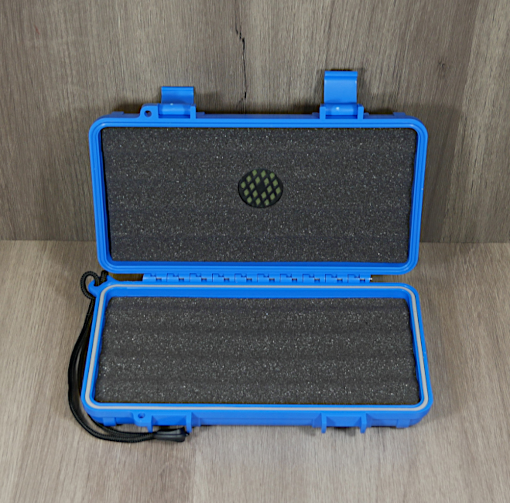 S3 Travel Waterproof Humidor Case - 5 Cigar Capacity - Blue