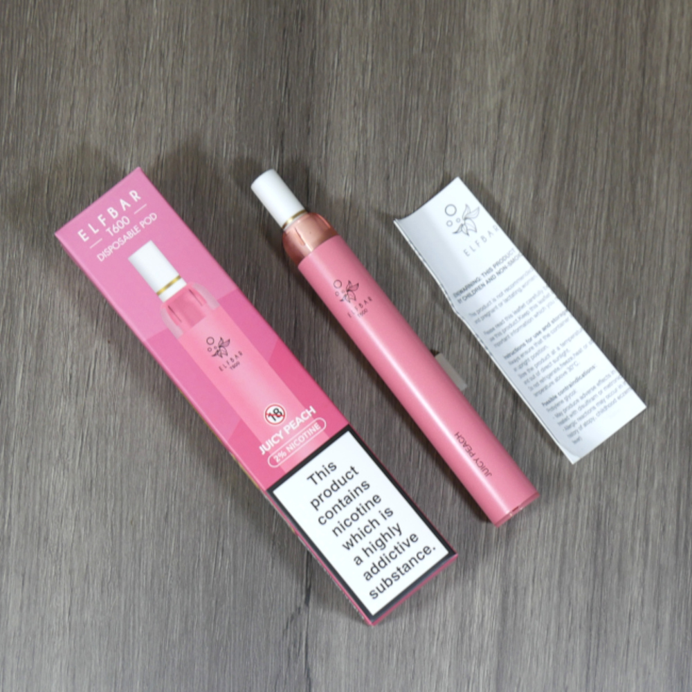 ELF BAR 2500 - Juicy Peach 2% - ELF BAR VAPE - OFFICIAL WEBS