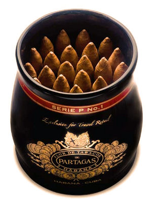 Partagas Serie P No. 1 Cigar - Ceramic Jar - 25 Cigars