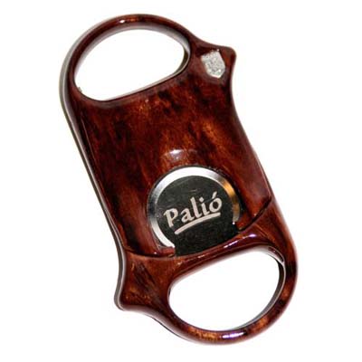 Palio Cigar Cutter - Burl Wood