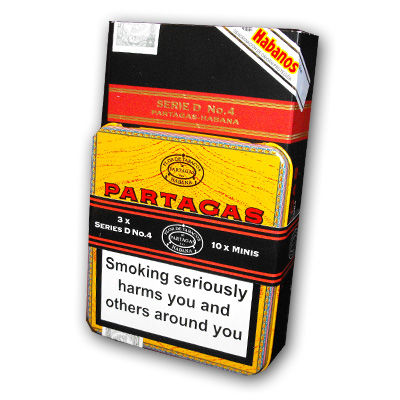 Partagas Serie D No. 4 Tubed + Minis Combo