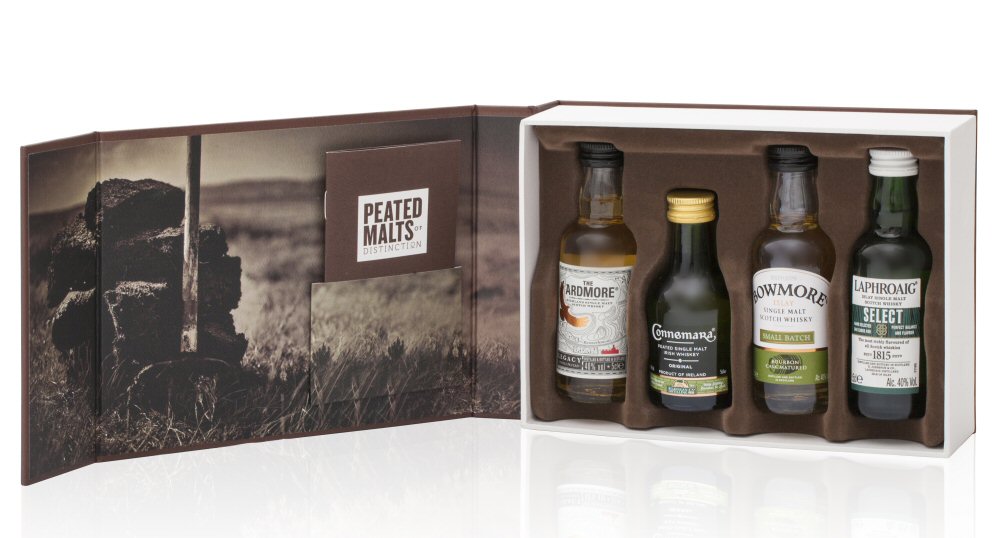 Peated Malts Of Distinction - 4x5cl Miniset