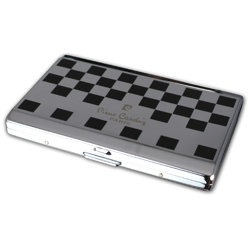 SLIGHT SECONDS Pierre Cardin Small Cigarette Case - Checkerboard (End of Line)