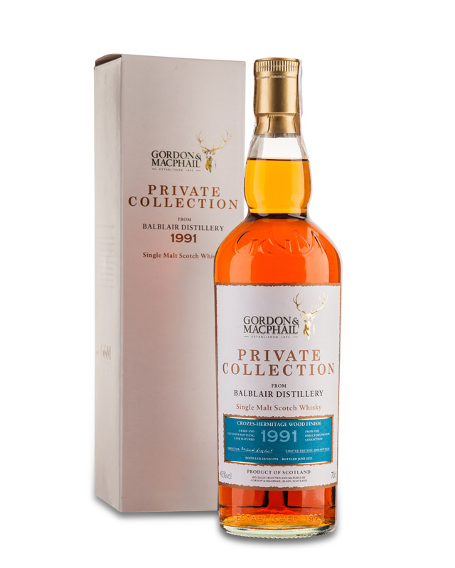 Balblair 1991 20 Year Old Private Collection Whisky - 70cl 45%