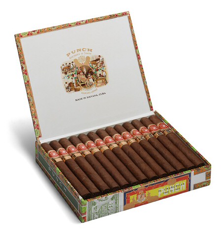 Punch Churchills Cigar (Hunters & Frankau) Vintage 1999 - Box of 25