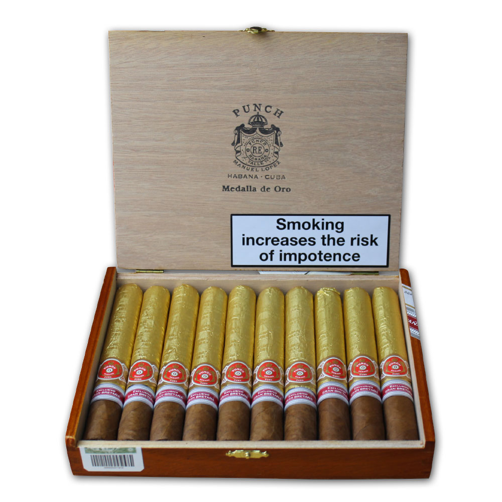 Punch Medalla De Oro Cigar (UK Regional Edition - 2012) - Box of 10