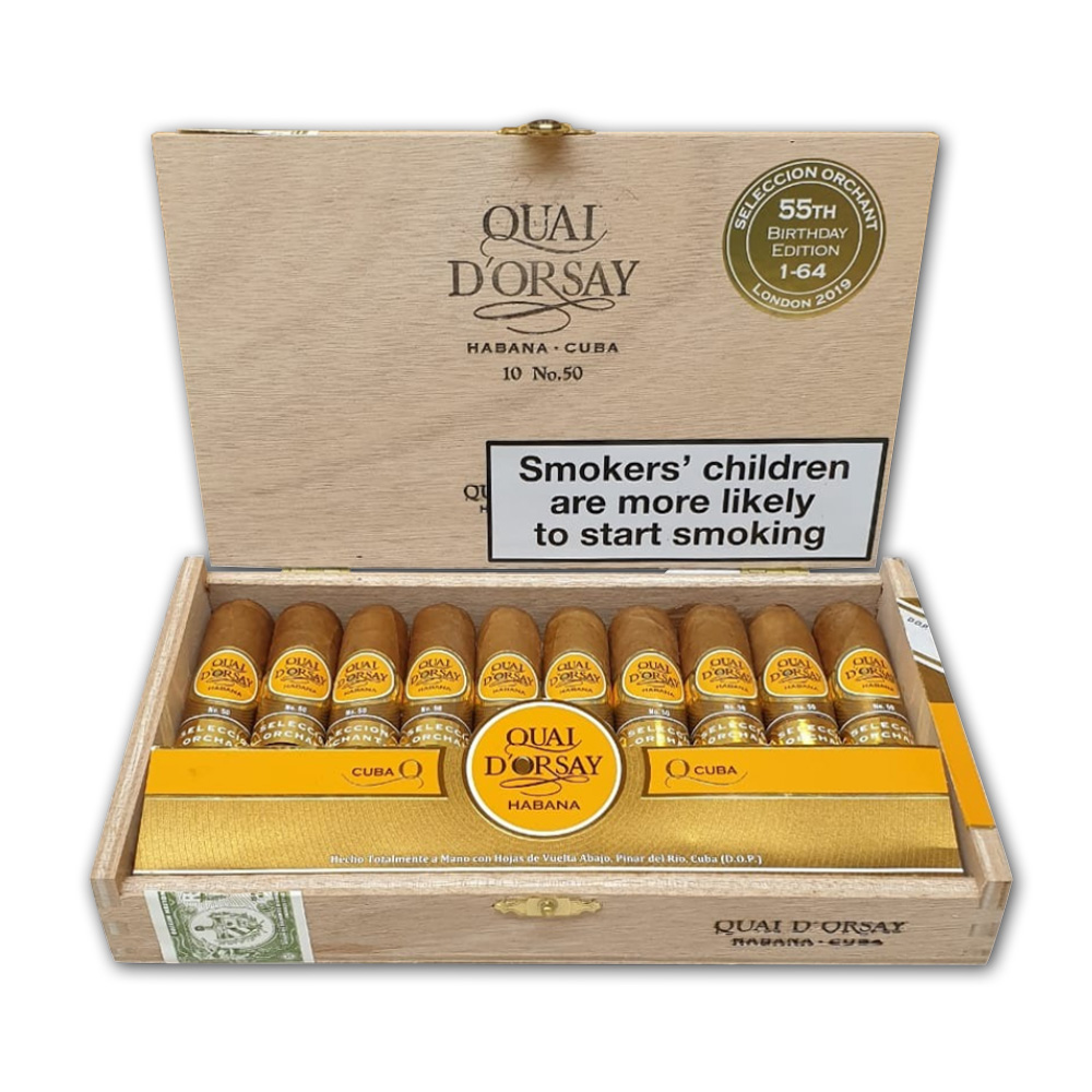 Quai d'Orsay No. 50 Orchant Seleccion Cigar Box of 10