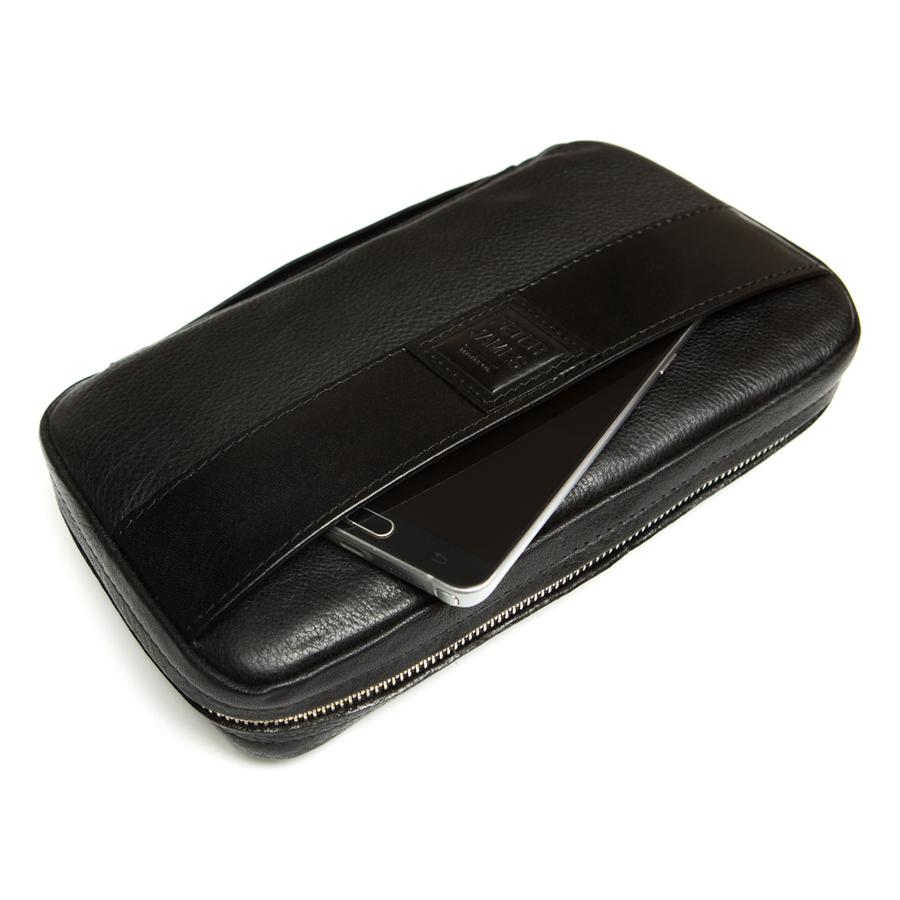 Peter James Cigar Aficionado Handmade Leather Travel Case Peter James Cigar Aficionado Handmade Leather Travel Case