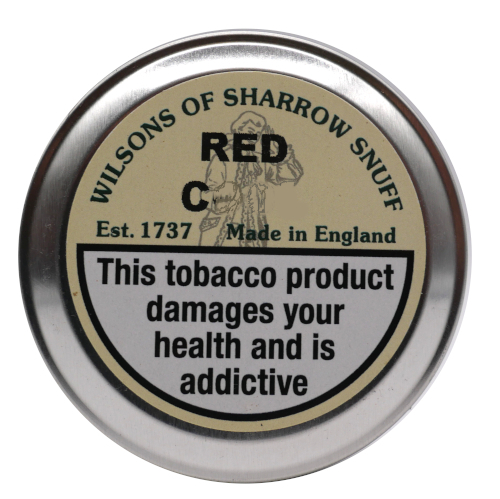 Wilsons of Sharrow Snuff - Red C- Large Tin - 20g (END OF LINE)