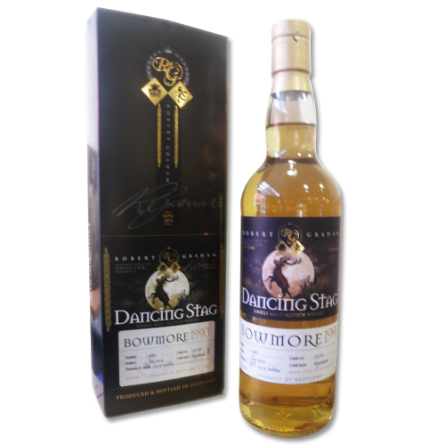 Bowmore 1990 - Award Winning 21 year old - Dancing Stag 70cl