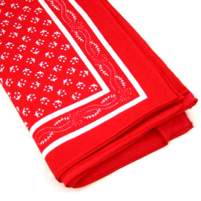 Wilsons of Sharrow Snuff Red Pattern Handkerchief