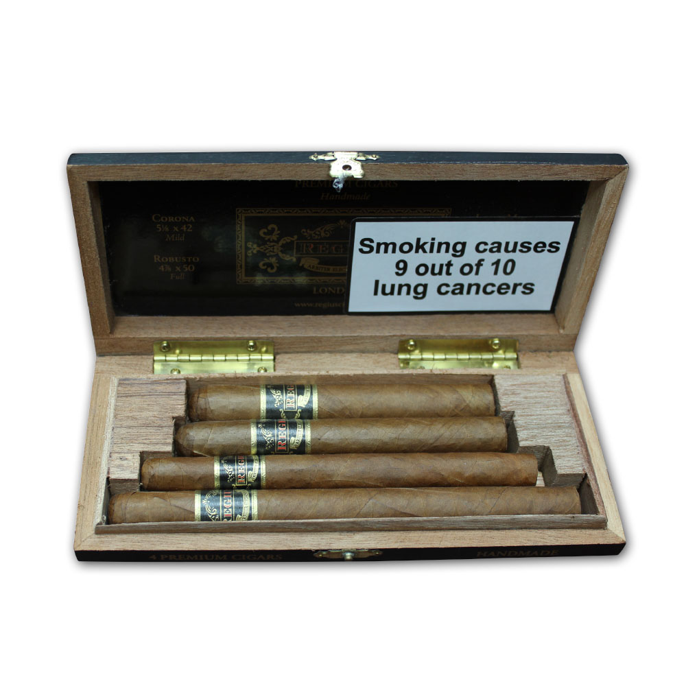 Regius Selection Sampler - 4 premium cigars gift pack